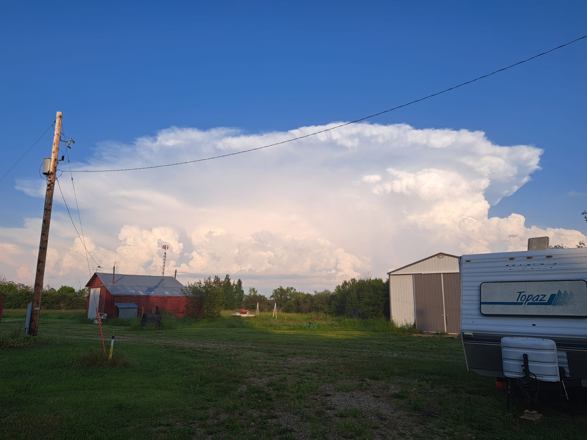 A peaceful Saskatchewan landscape connected to Kait's roots